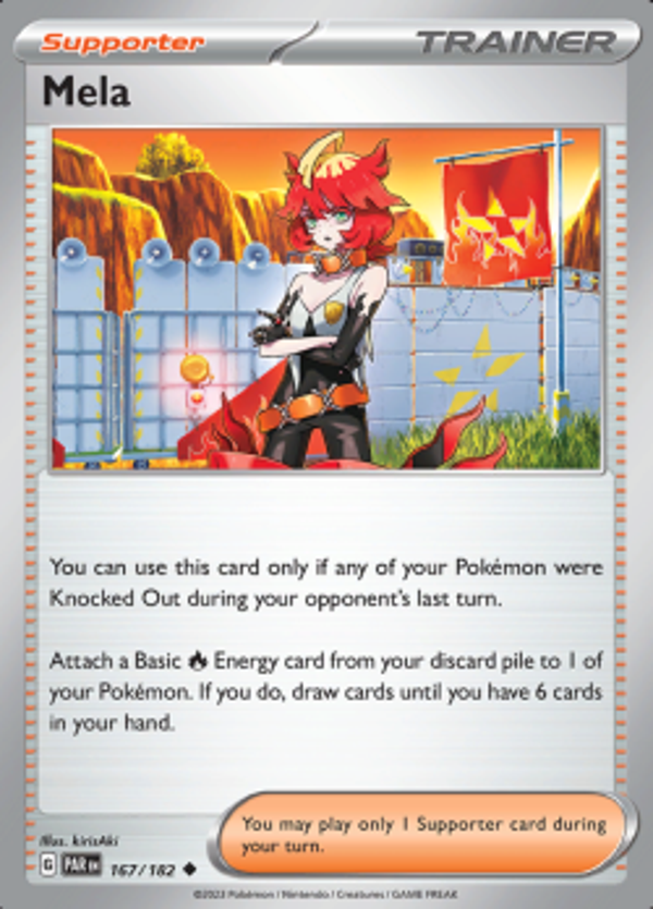 Mela 167/182 reverse holo Paradox Rift