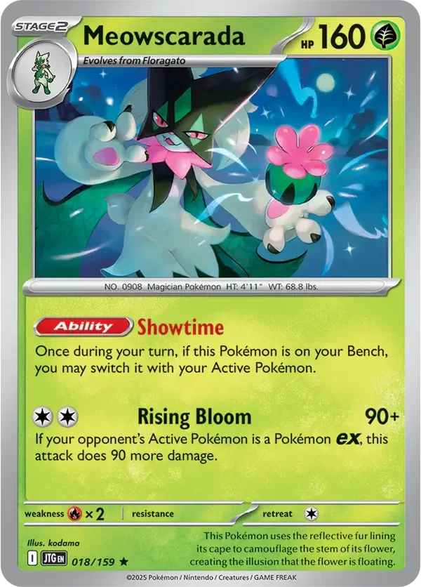 Meowscarada 018/159 Holo Journey Together