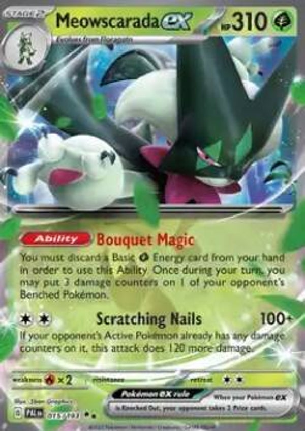 Meowscarada EX 015/193 Paldea Evolved