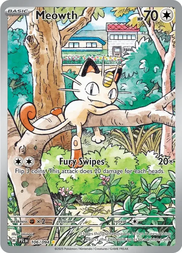 Meowth 106/094 Phantasmal Flames