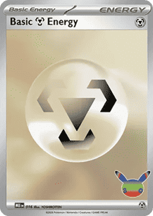 Metal Energy mee 016 holo 30th Anniversary