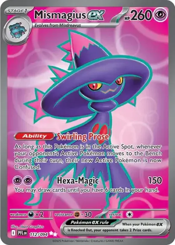 Mismagius EX 112/094 Phantasmal Flames