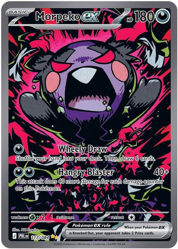 Morpeko EX 117/084 Pitch Black