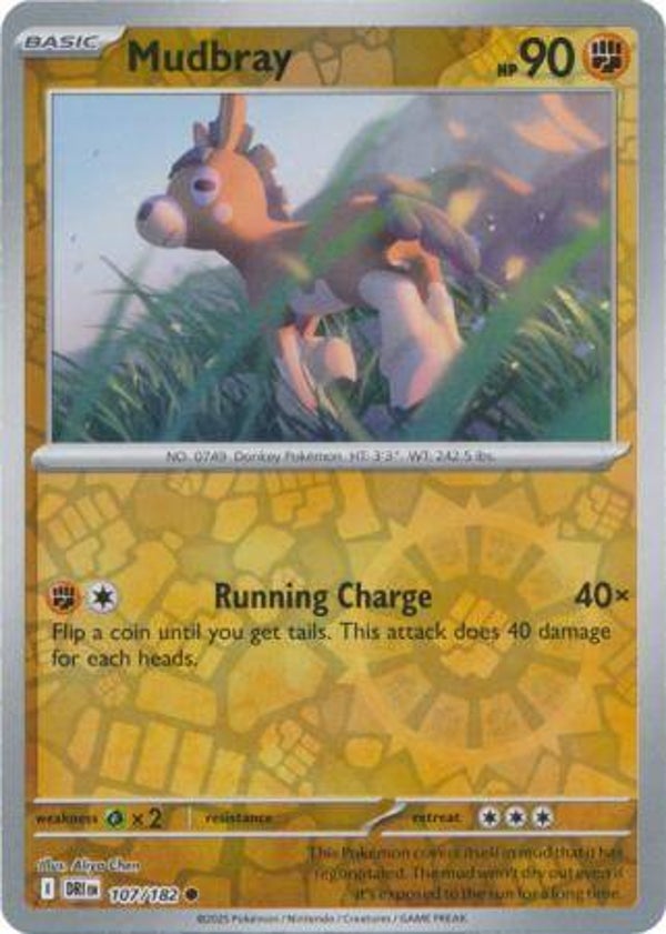 Mudbray 107/182 Reverse Holo Destined Rivals