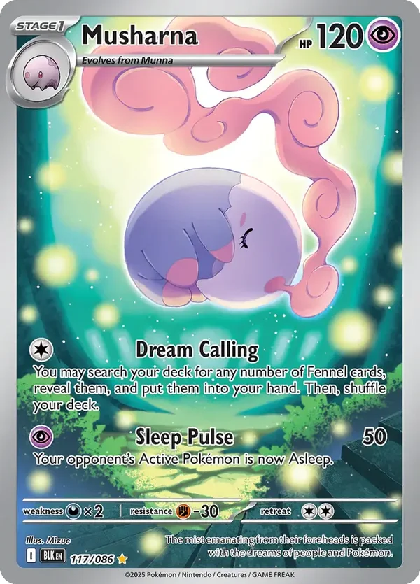 Musharna 117/086 Black Bolt