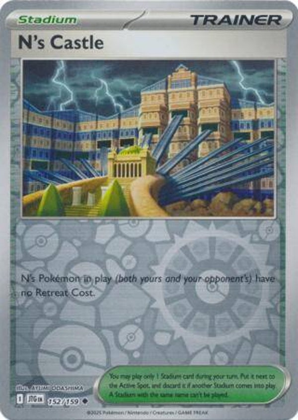 N's Castle 152/159 Reverse Holo Journey Together