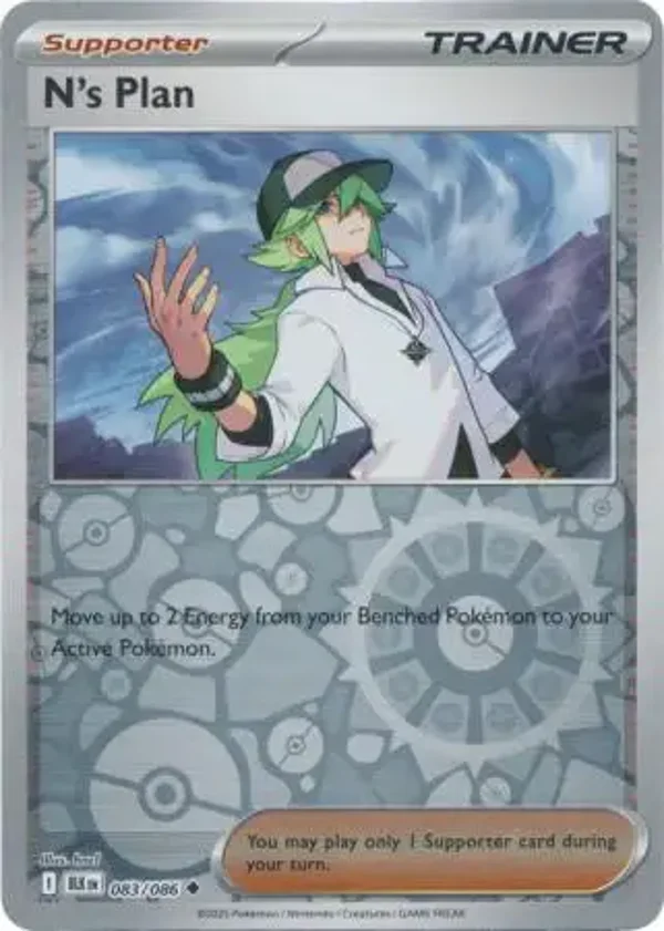 N's Plan 083/086 Reverse Holo Black Bolt