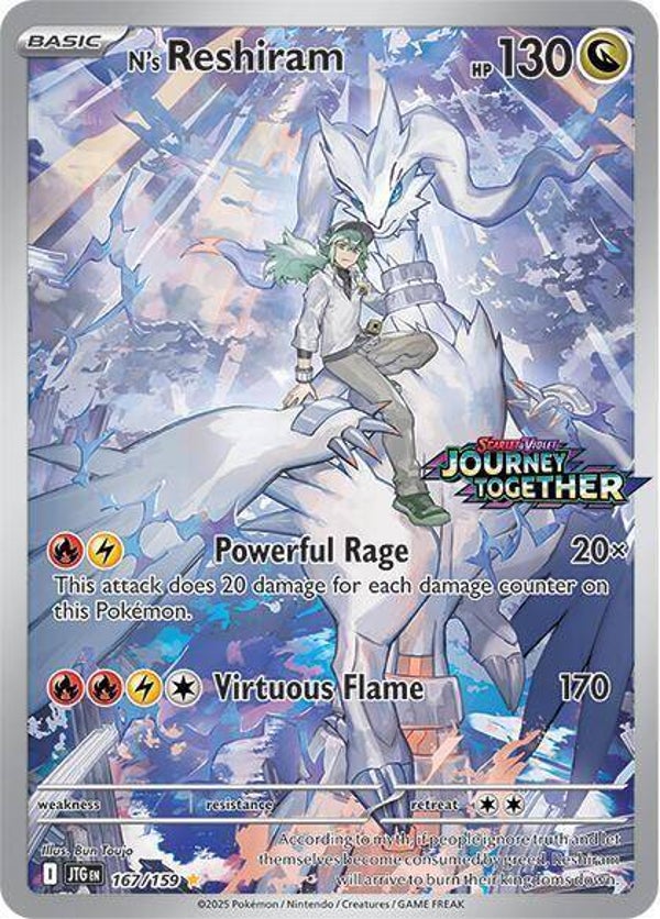 N's Reshiram (Sealed) 167/159 Journey Together