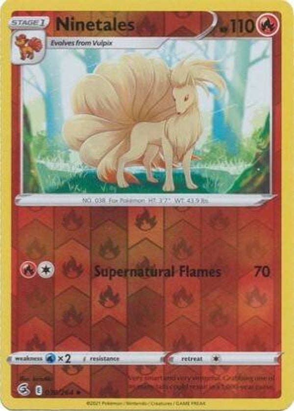 Ninetales 030/264 reverse holo (Fusion Strike)