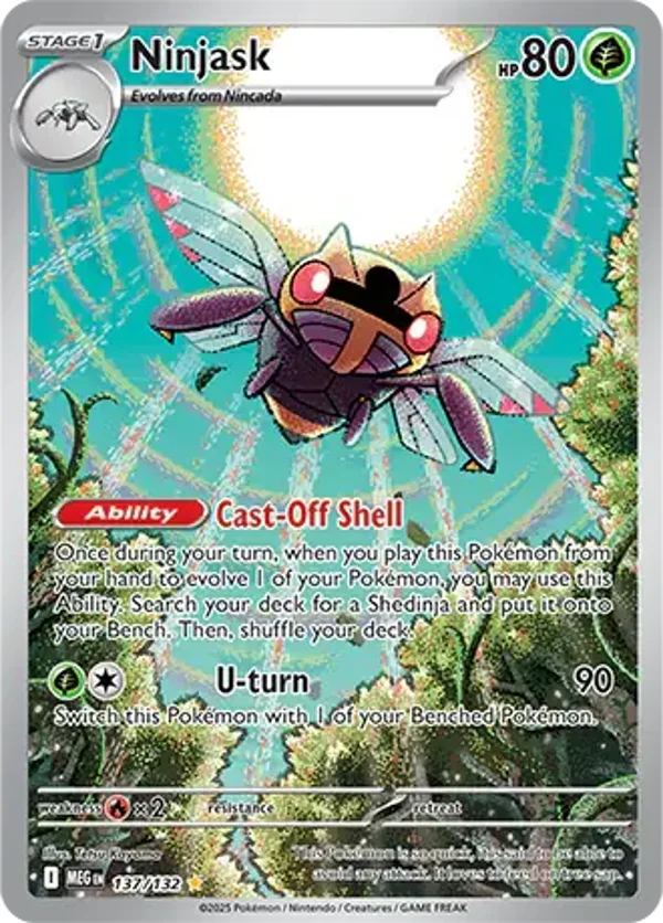 Ninjask 137/132 Mega Evolution