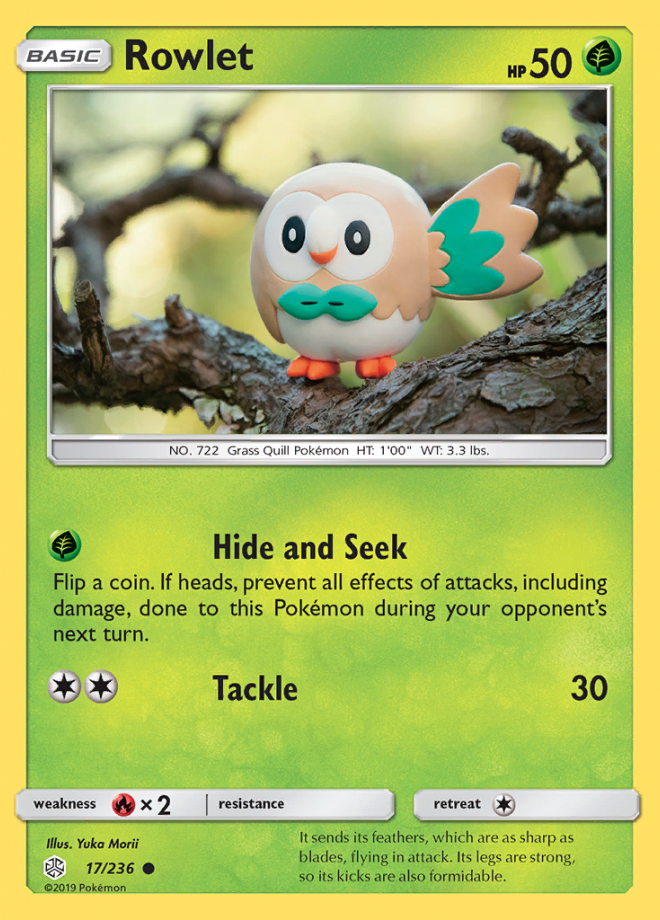 rowlet 017/236 Cosmic Eclipse