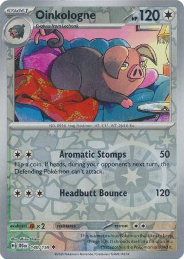 Oinkologne 140/159 Reverse Holo Journey Together