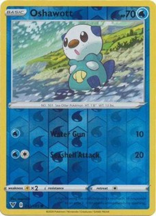 Oshawott 033/185 reverse holo Vivid Voltage