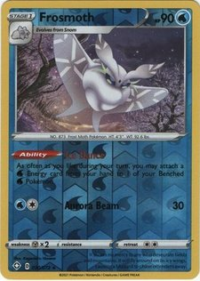 Frosmoth 030/072 reverse holo shining fates