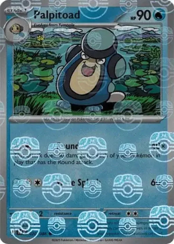 Palpitoad 020/086 Black Bolt