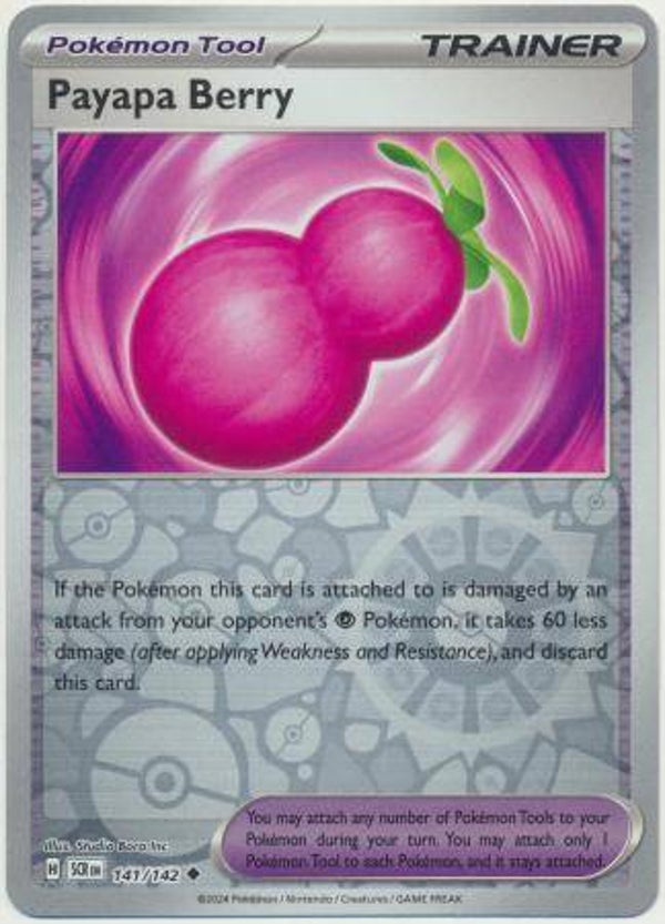 Payapa Berry 141/142 Reverse Holo Stellar Crown