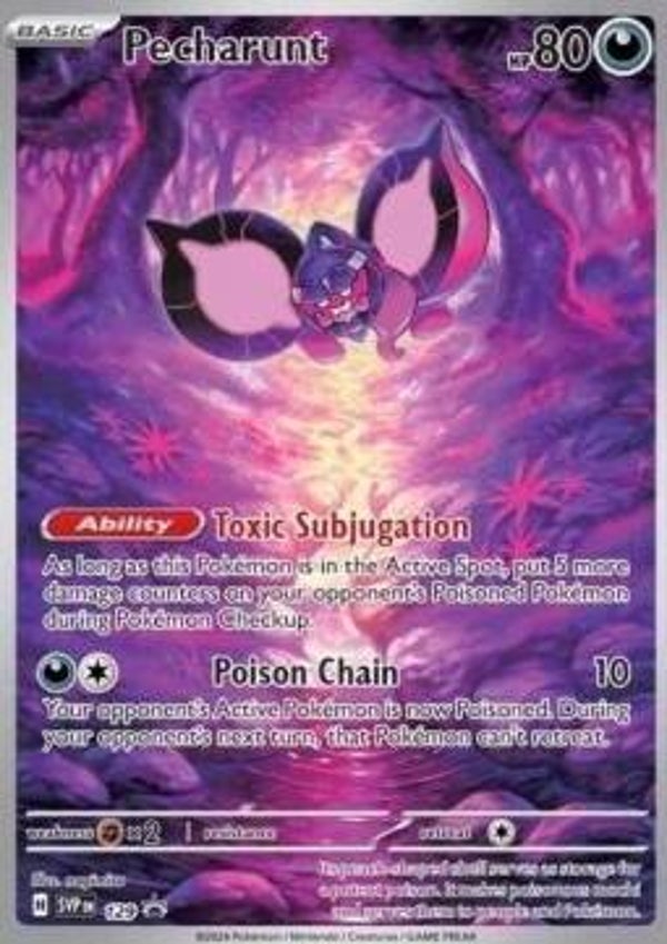 Pecharunt svp129 Black Star Promo,s