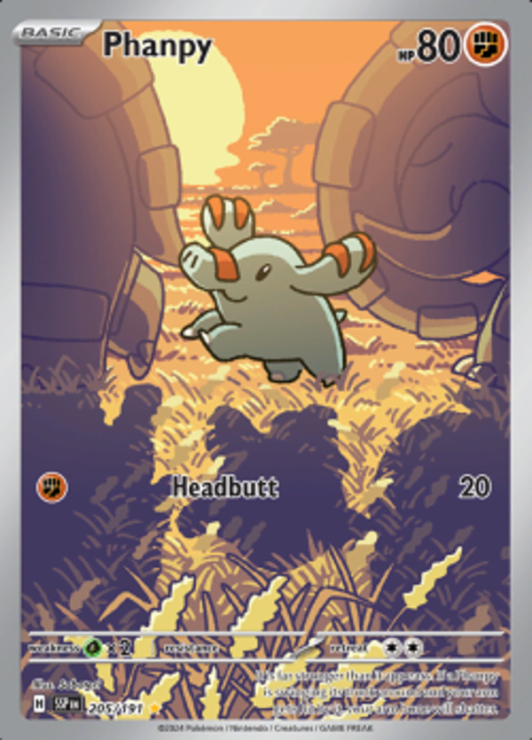 Phanpy 205/191 surging sparks