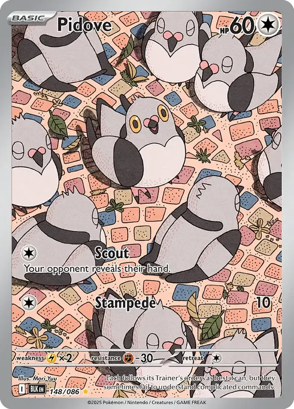 Pidove 148/086 Black Bolt