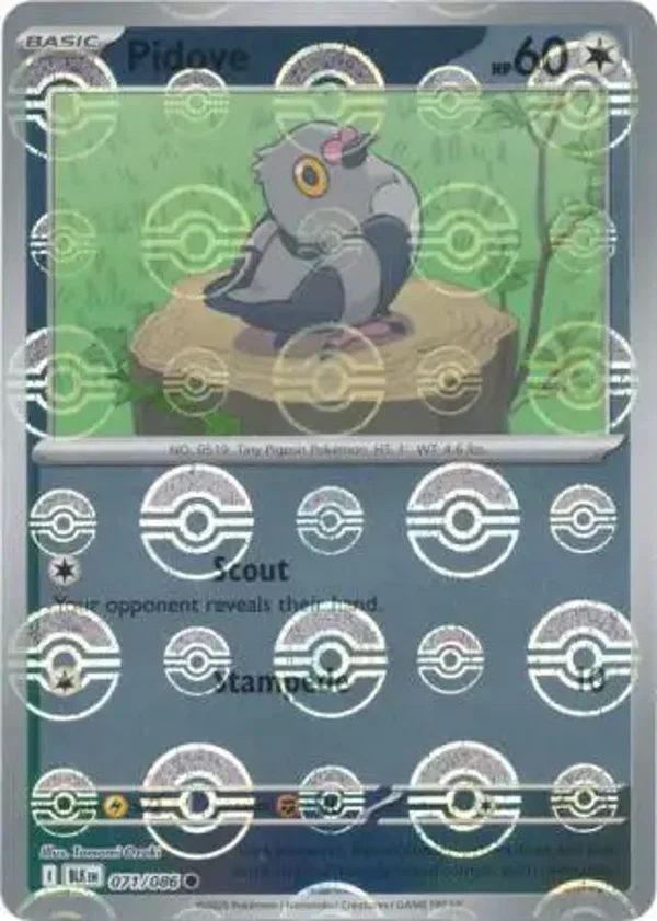 Pidove 071/086 Black Bolt