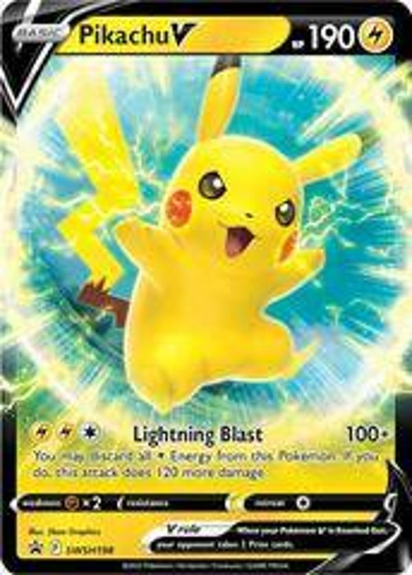 Pikachu V swsh198 Sword&Shield Promos