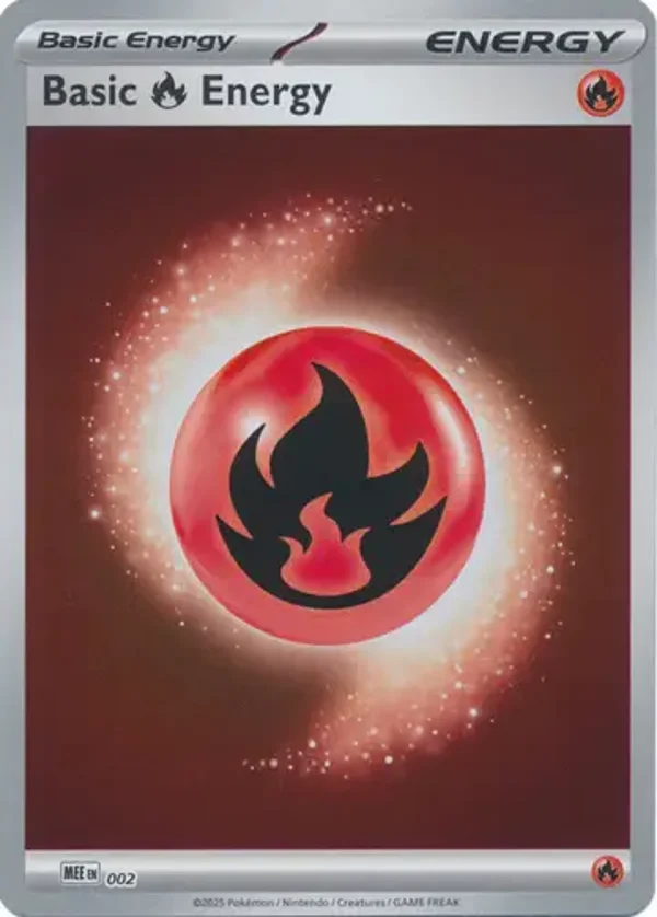 Fire Energy MEE002 Reverse Holo Ascended Heroes