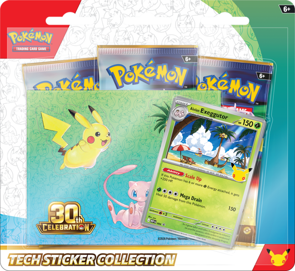 30th Celebration tech sticker collection