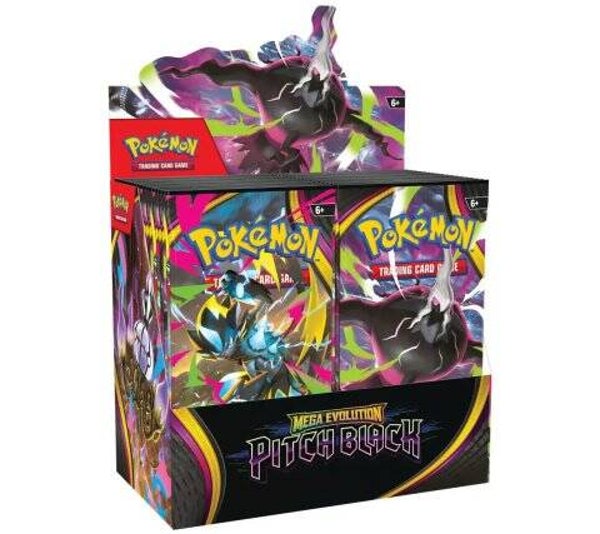 Pokémon Mega Evolutions Pitch Black Booster Box