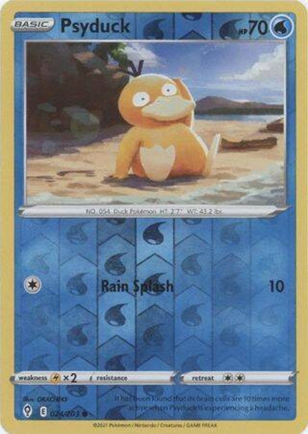 Psyduck 024/203 reverse holo (Evolving Skies)