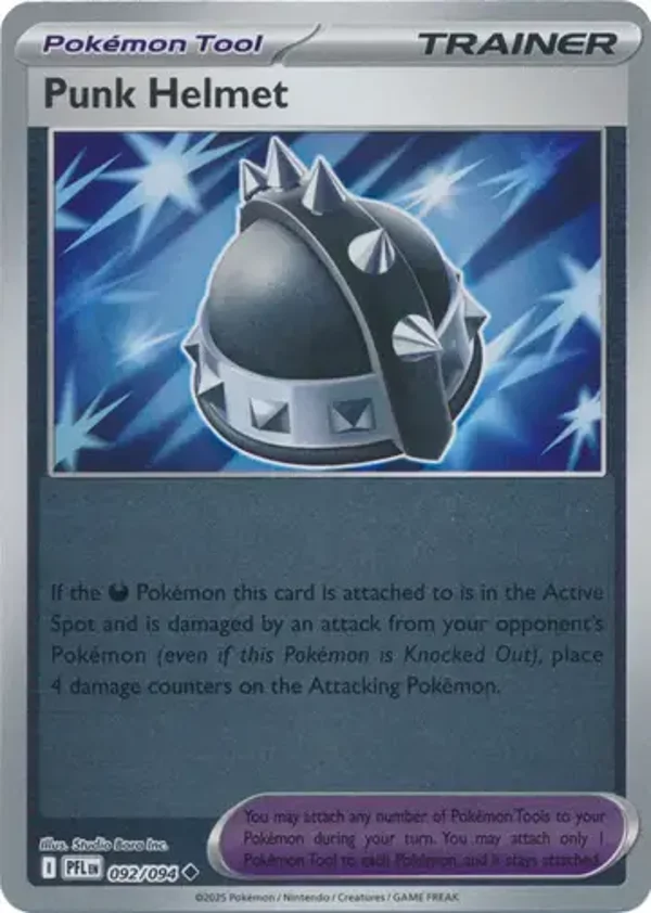 Punk Helmet 092/094 Reverse Holo Phantasmal Flames