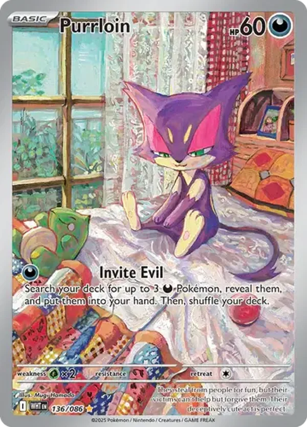 Purrloin 136/086 White Flare