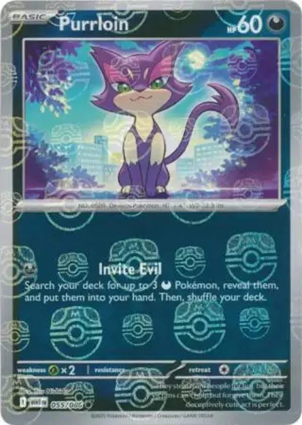 Purrloin 055/086 White Flare
