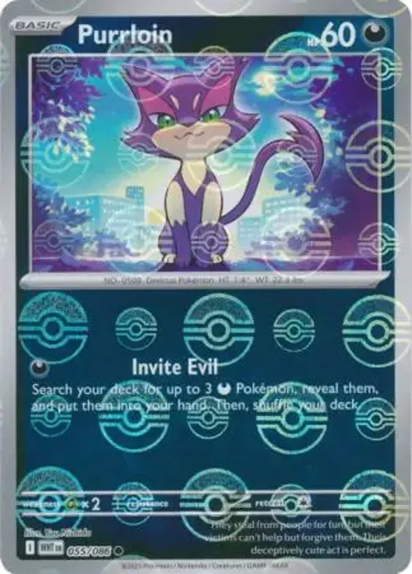 Purrloin 055/086 White Flare