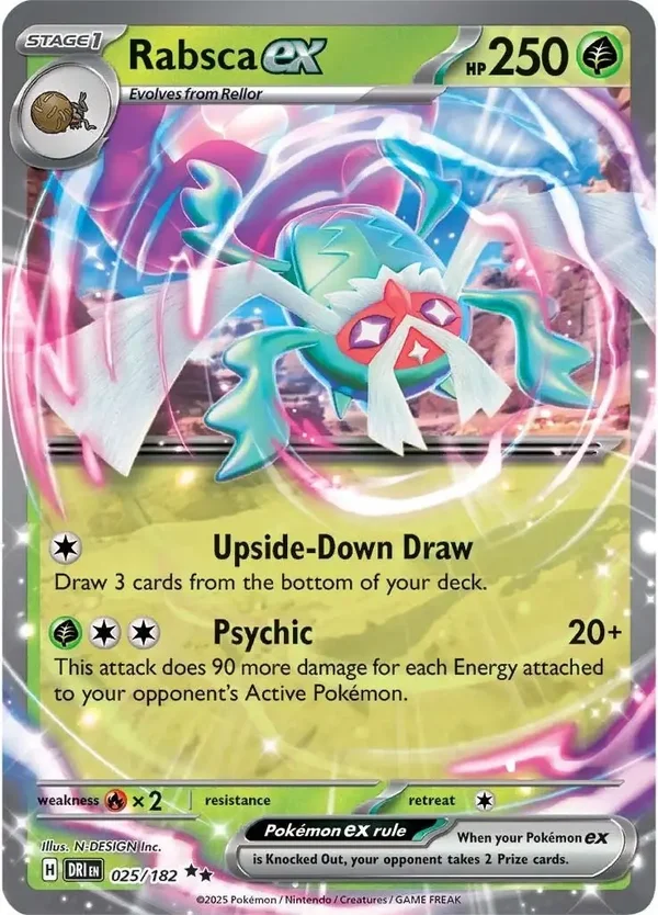 Rabsca EX 025/182 Destined Rivals