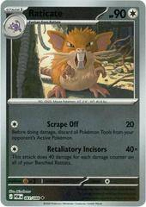 Raticate 061/088 Reverse Holo Perfect Order
