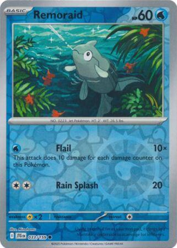 Remoraid 033/159 Reverse Holo Journey Together
