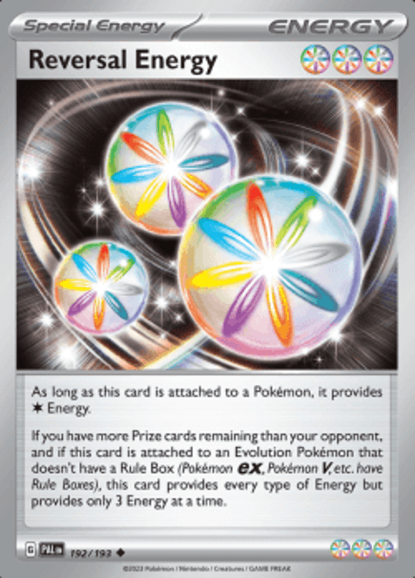 Reversal Energy 192/193 reverse holo Paldea evolved