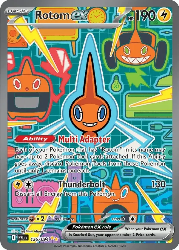 Rotom EX 126/094 Phantasmal Flames
