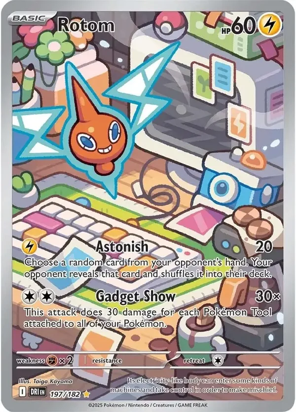 Rotom 197/182 Destined Rivals