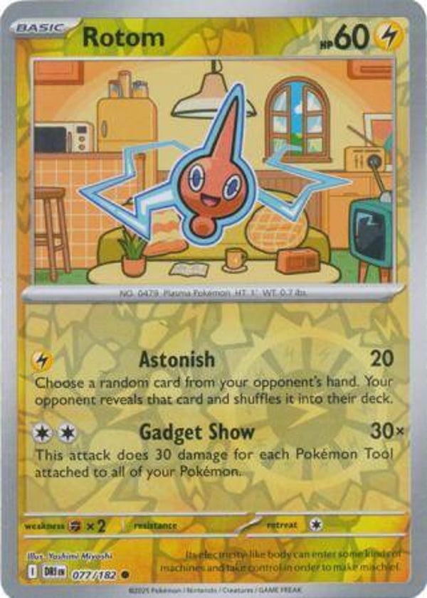 Rotom 077/182 Reverse Holo Destined Rivals
