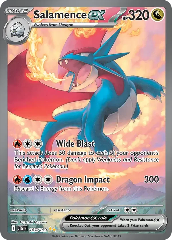 Salamence EX 187/159 Journey Together