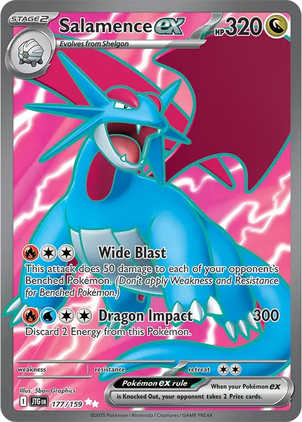 Salamence EX 177/159 Journey Together