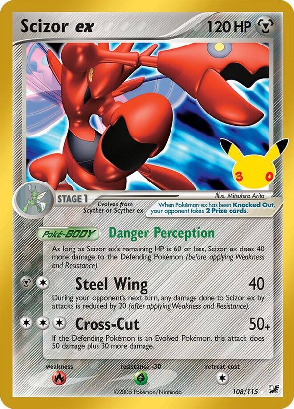 Scizor EX 108/115 Classic 30th Anniversary