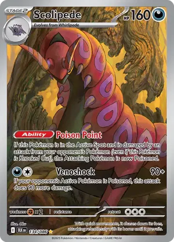 Scolipede 134/086 Black Bolt