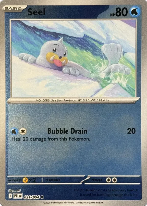 Seel 021/094 Reverse Holo Phantasmal Flames