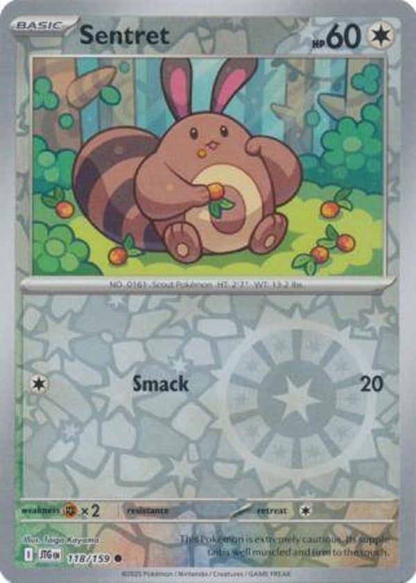 Sentret 118/159 Reverse Holo Journey Together