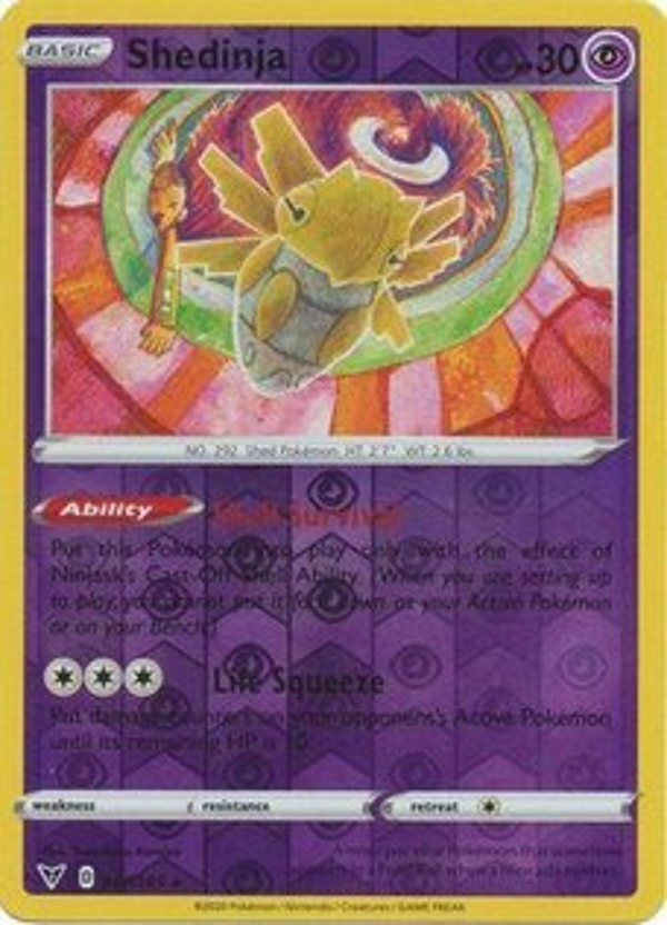 Shedinja 066/185 reverse holo Vivid Voltage