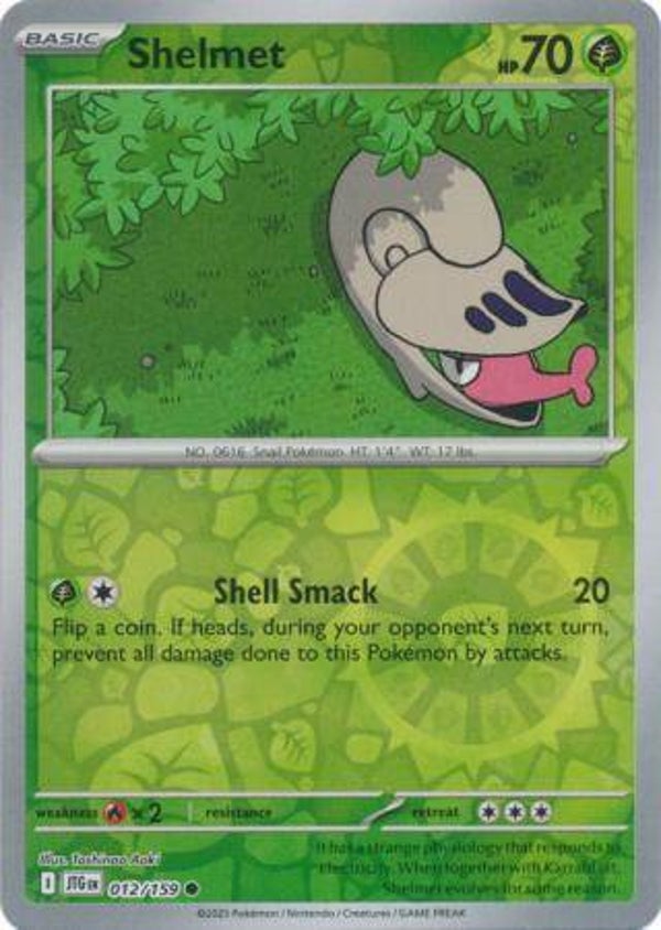 Shelmet 012/159 Reverse Holo Journey Together