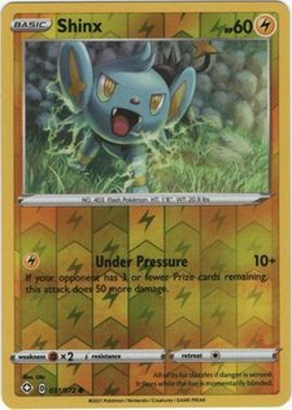 Shinx 031/072 reverse holo shining fates
