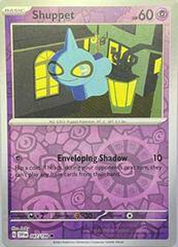Shuppet 087/198 reverse holo Scarlet en Violet
